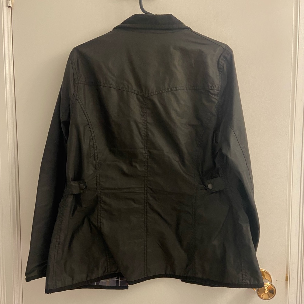 Barbour Lightweight Waxed Cotton Jacket - Picture 3 of 6